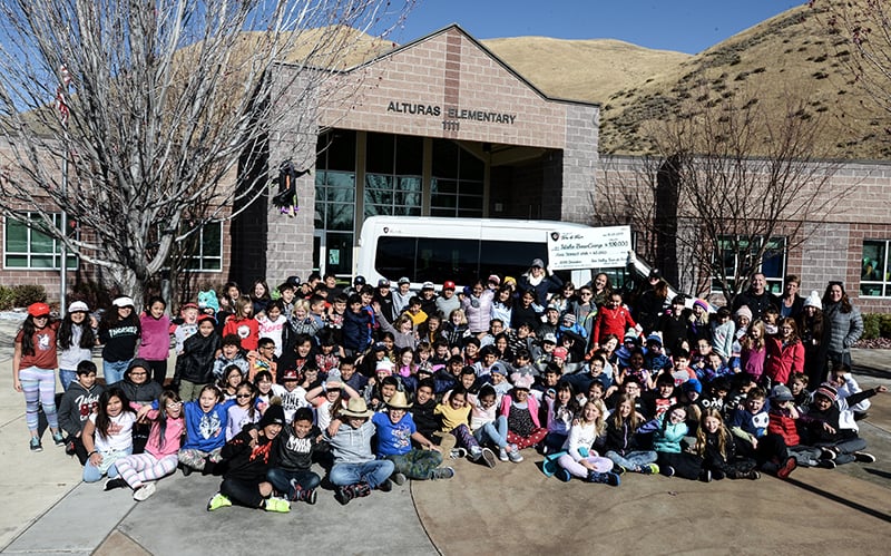 Students Benefit From Sun Valley Tour de Force