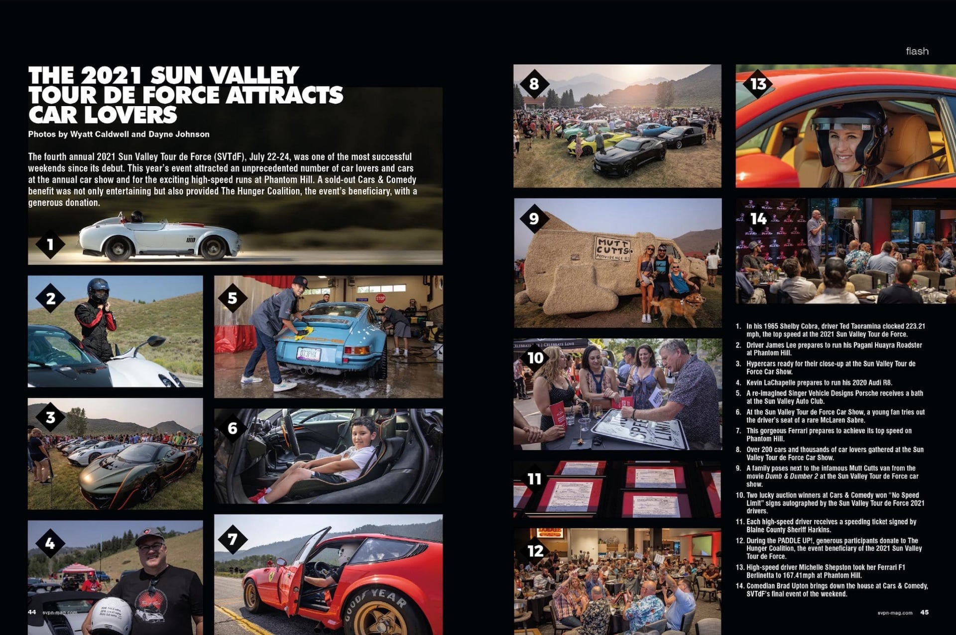 The 2021 Sun Valley Tour de Force Attracts Car Lovers