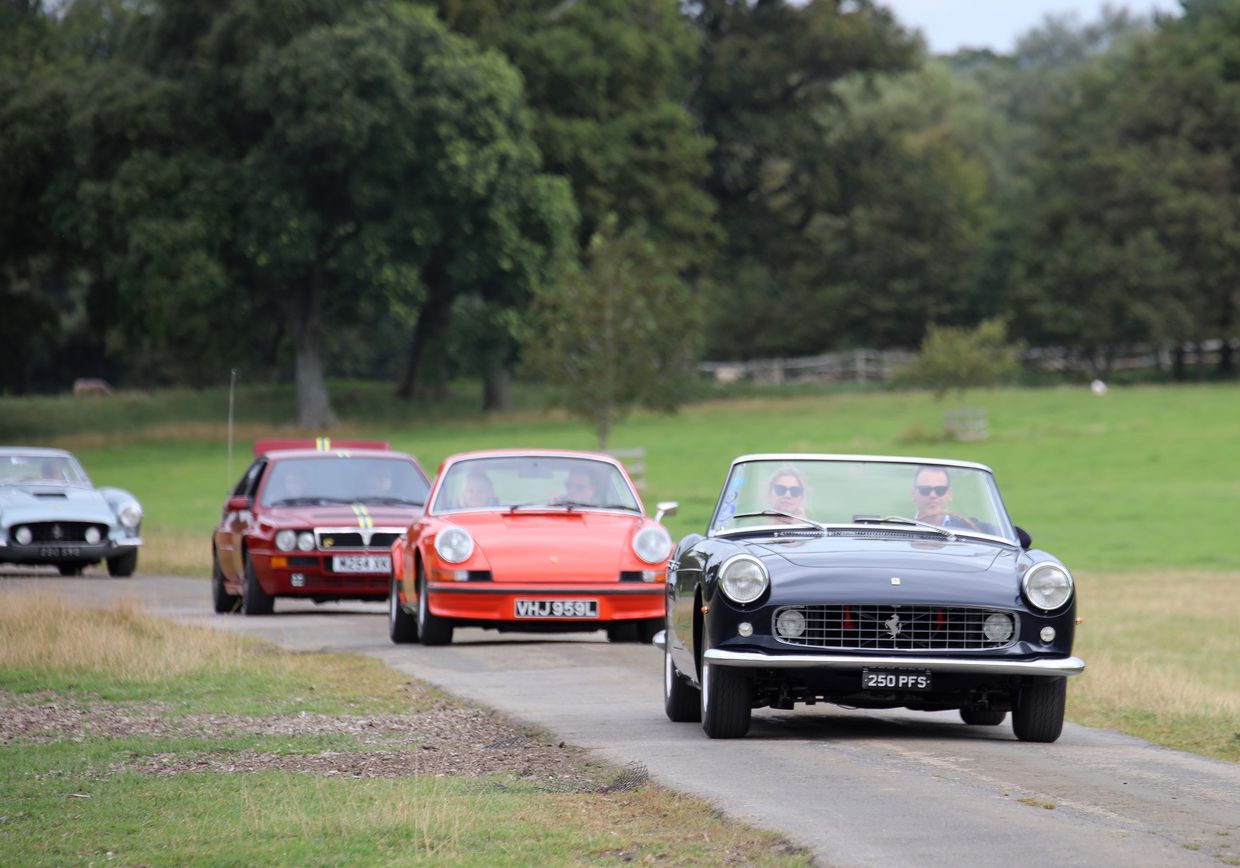 Driving Classics Cars for a Good Cause